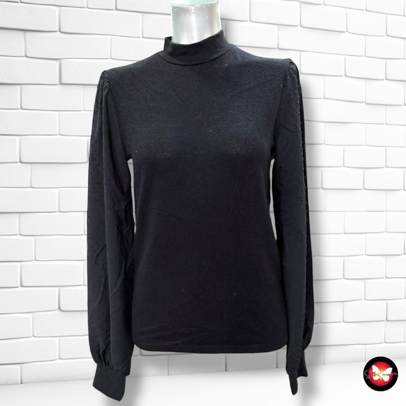 **HOY** Jersey de mangas de blusa STRADIVARIUS color Negro Talla M