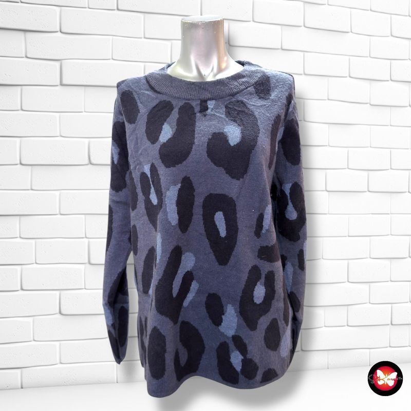 **HOY** Jersey de manga larga de camuflaje GINA BENOTTI color Azul y negro Talla 40/42