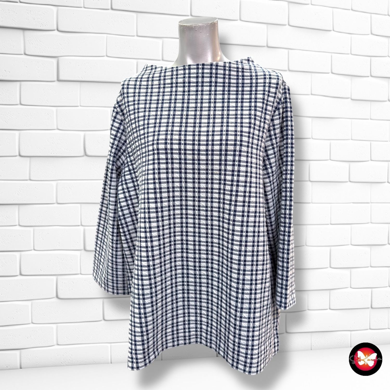 **HOY** Sudadera de media manga OPUS color Azul y gris Talla 42