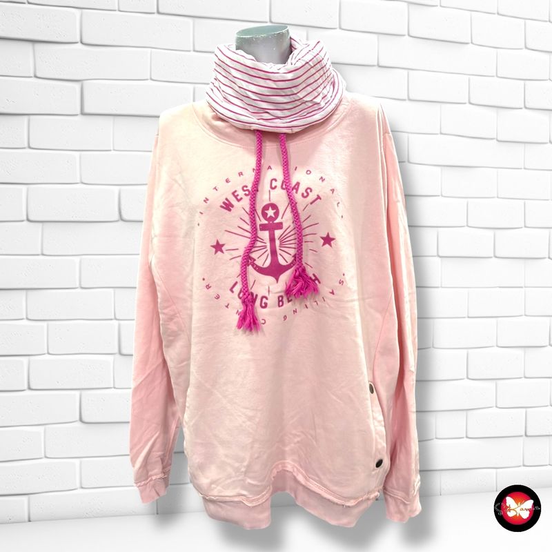 **HOY** Sudadera WEST COAST - LONG BEACH · GINA color Rosa Talla 46