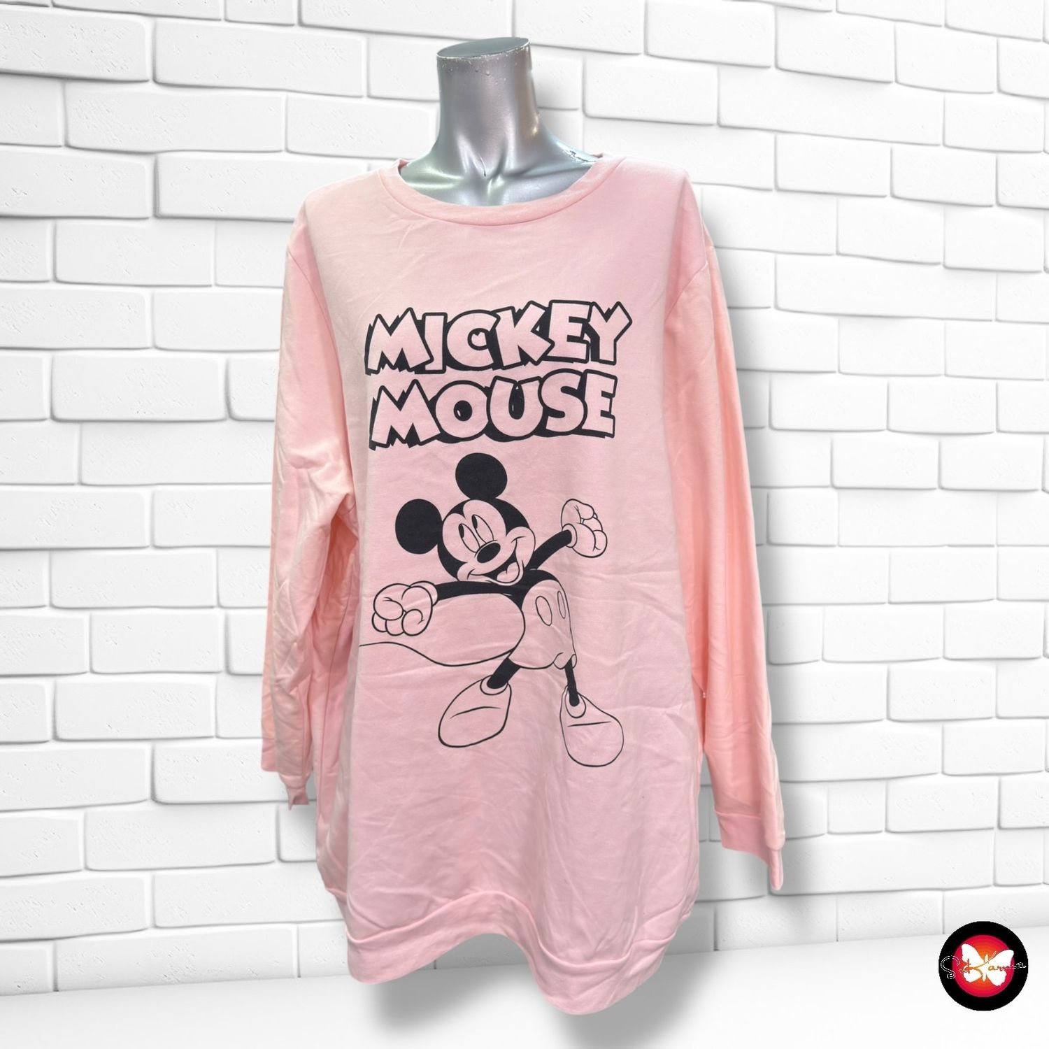 **HOY** Sudadera MICKEY MOUSE · DISNEY color Rosa Talla 54