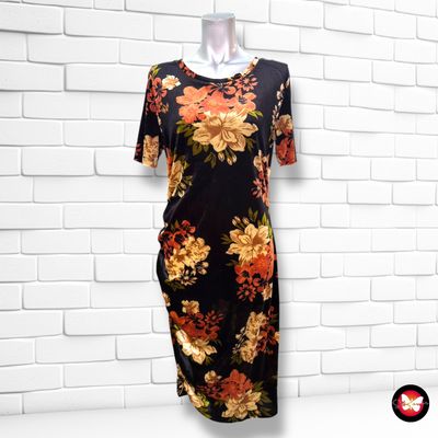 **HOY** Vestido de terciopelo ZARA color Negro y varios Talla L