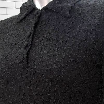 **HOY** Vestido de noche de encaje H&M color Negro Talla 38