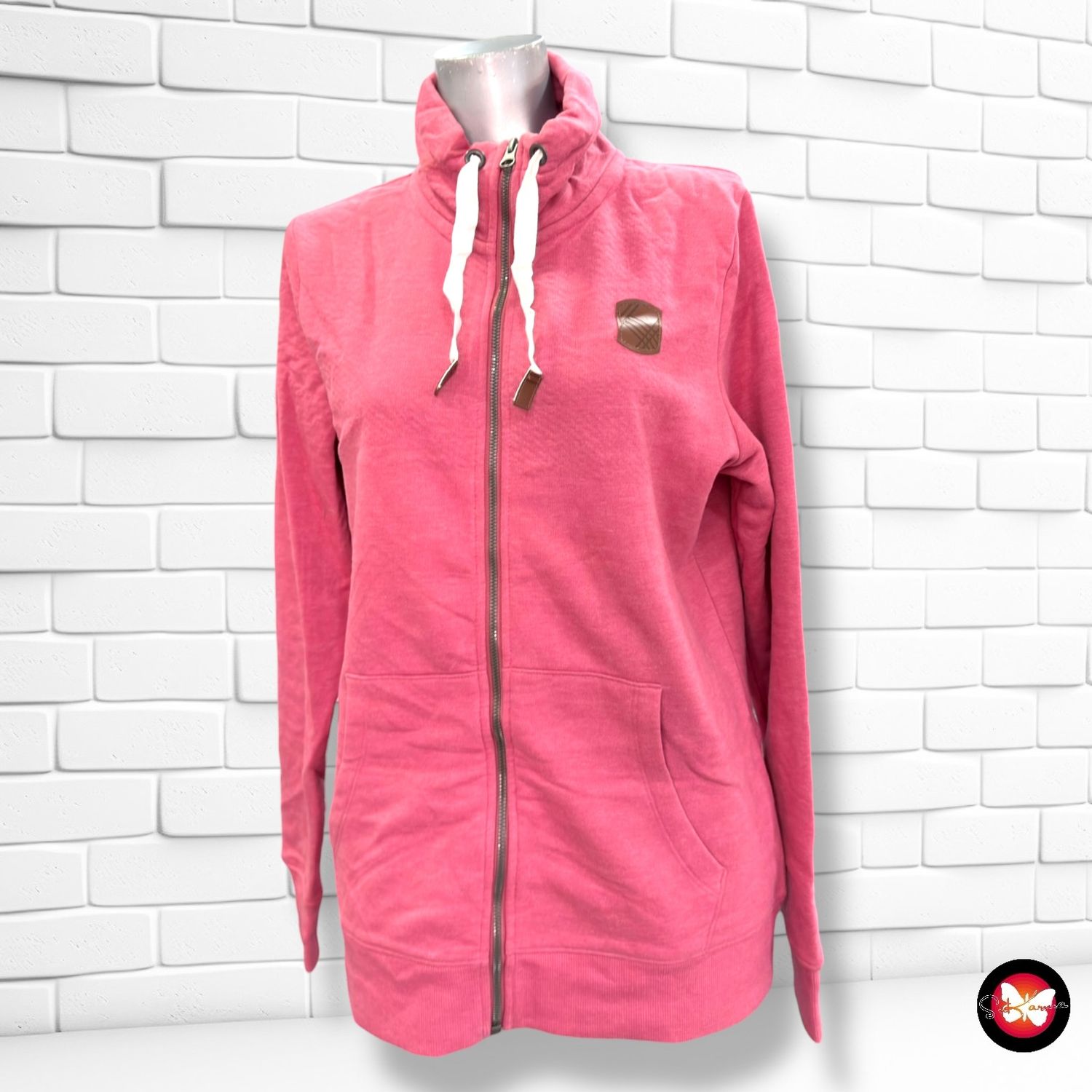 **HOY** Chaqueta sudadera ESMARA color Fresa Talla M