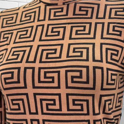 **HOY** Camiseta de manga larga y cuello alto AMISU color Marrón y negro Talla S