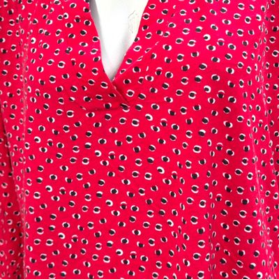 **HOY** Camiseta de media manga ZABAIONE color Rojo y negro Talla XXL