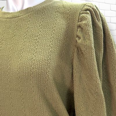 **HOY** Sudadera con mangas abullonadas JDY color Verde militar Talla M