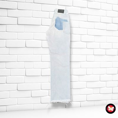 **HOY** Pantalón mom fit ONE X ONETEASPOON color Azul vaquero Talla S (W26)