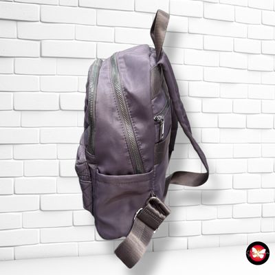 **HOY** Mochila de tela  color Taupe Talla PEQUEÑO