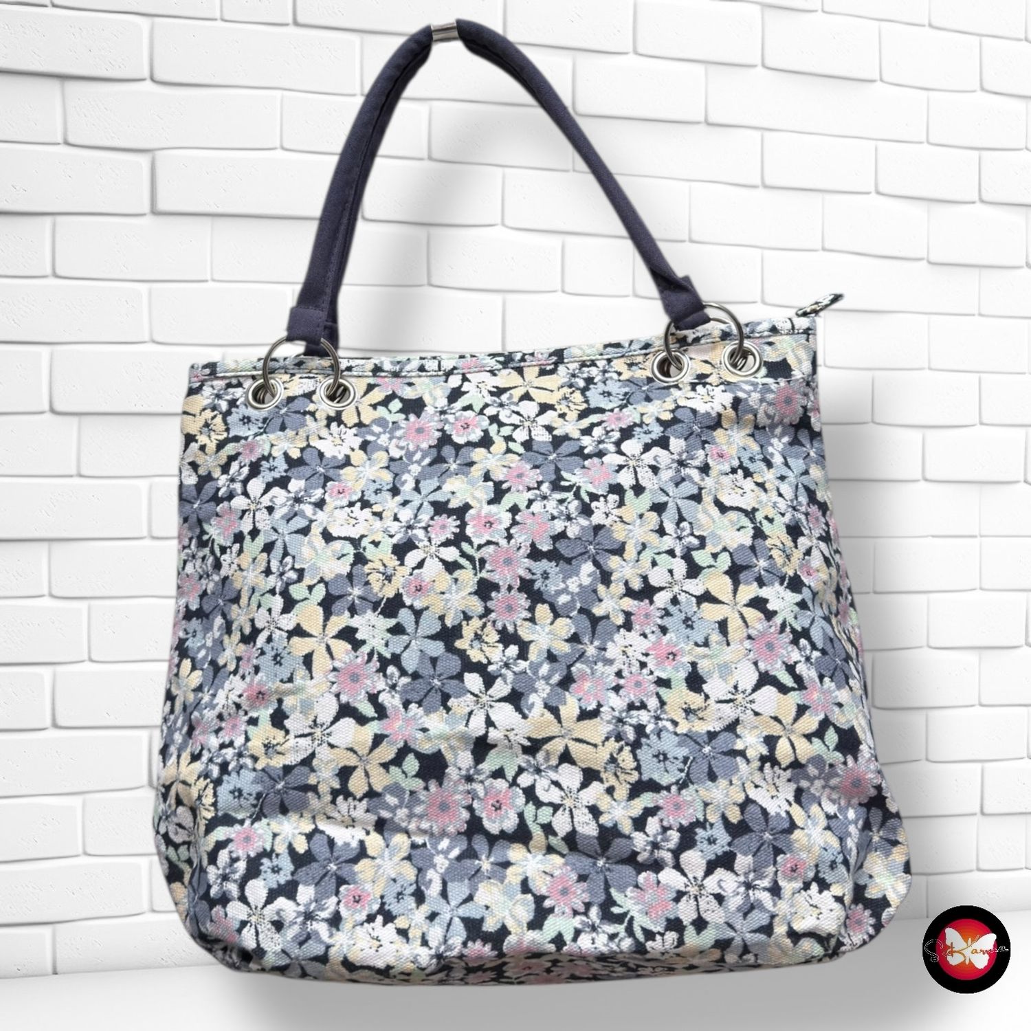 **HOY** Bolso de lona estampado JANINA color Varios Talla GRANDE