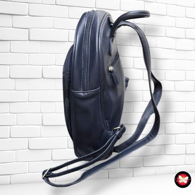 **HOY** Mochila de piel sintética PICARD color Azul marino Talla PEQUEÑO