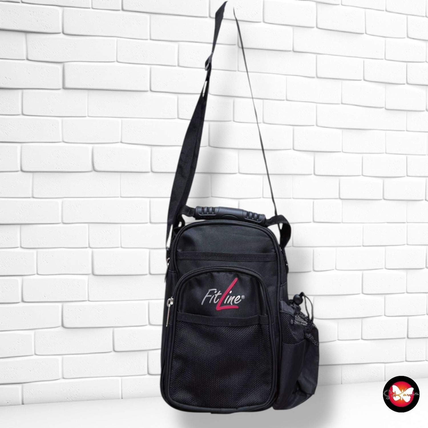 **HOY** Bolso bandolera de tela   color Negro Talla PEQUEÑO