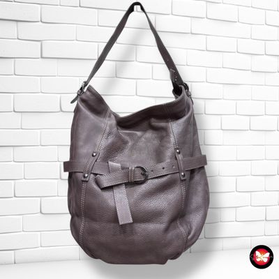 **HOY** Bolso de hombro de piel  color Marrón Talla GRANDE