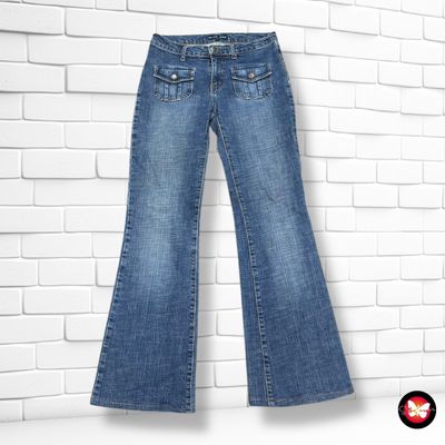 **HOY** Pantalón campana BLUE ONE color Azul vaquero Talla M/L (W29 L34)