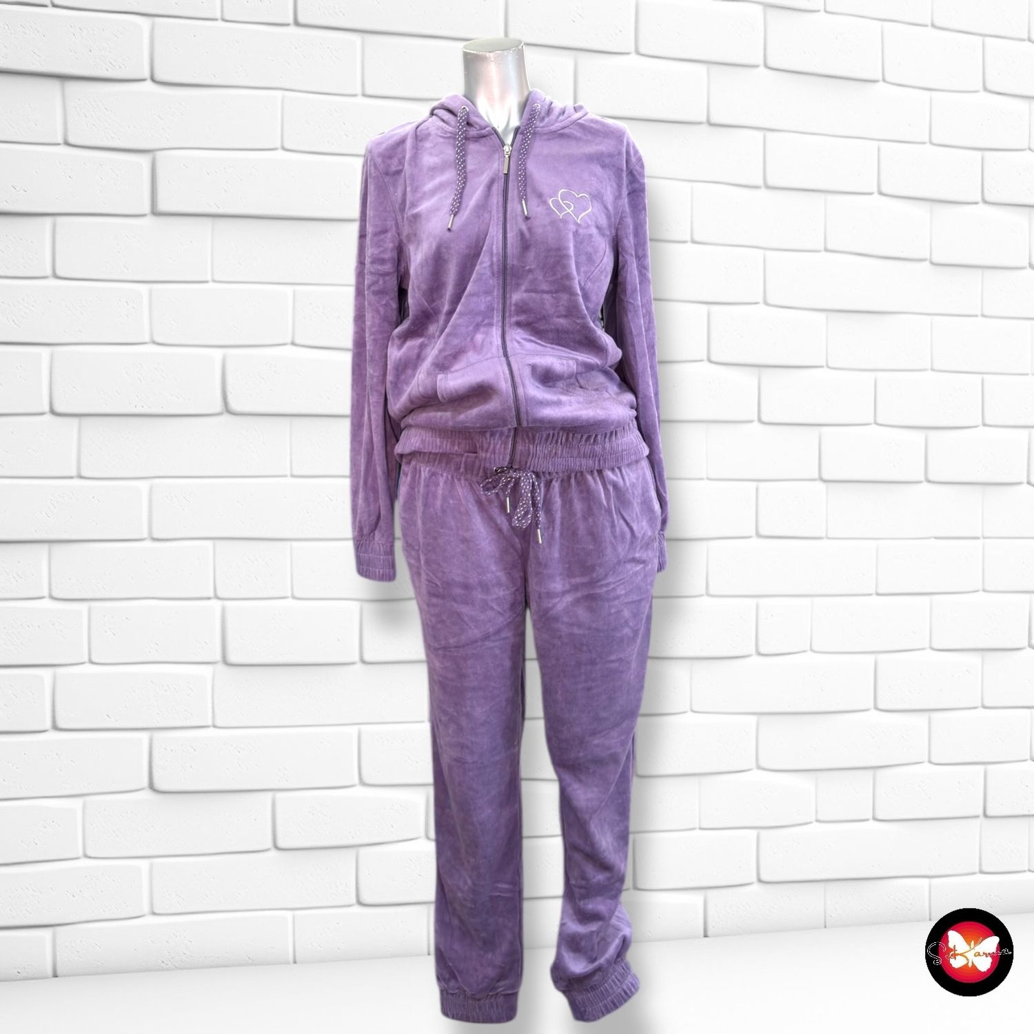 **HOY** Conjunto de chandal de peluchito ESMARA color Lila Talla 40/42