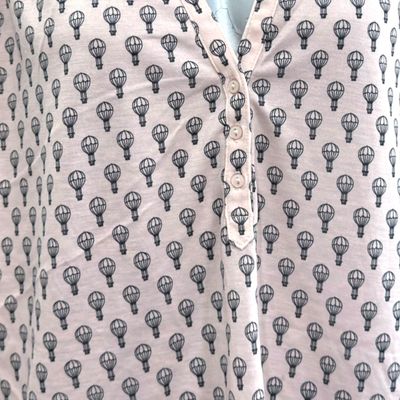 **HOY** Camiseta de manga larga H&amp;M color Rosa y negro Talla L