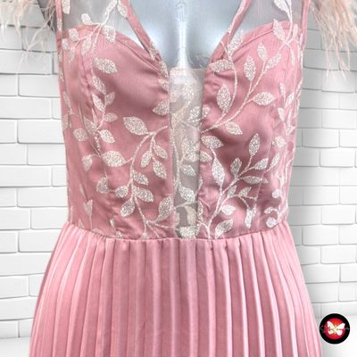 **HOY** Vestido de fiesta  color Rosa Talla S