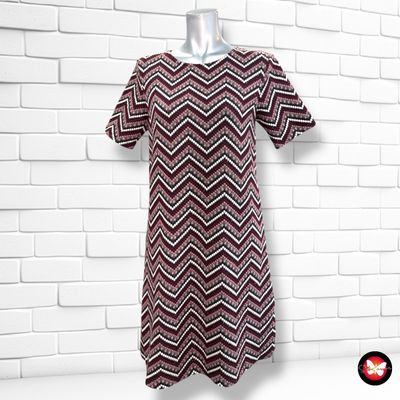 **HOY** Vestido de punto FÓRMULA JOVEN color Granate Talla 40