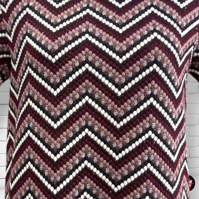 **HOY** Vestido de punto FÓRMULA JOVEN color Granate Talla 40