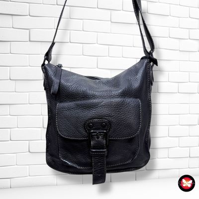 **HOY** Bolso bandolera de piel COCCINELLE color Negro Talla MEDIANO