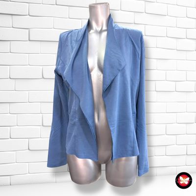 **HOY** Chaqueta básica ZERO color Celeste Talla 36
