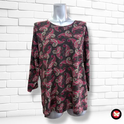 **HOY** Camiseta de media manga MALVA color Marrón y rojo Talla L