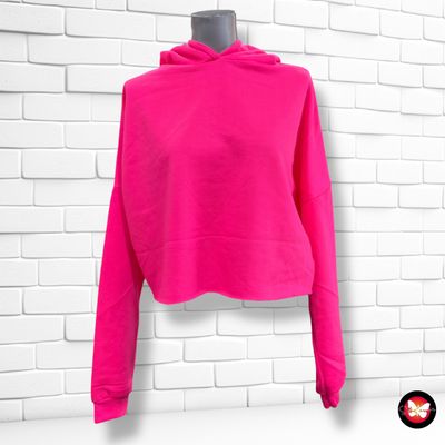 **HOY** Sudadera con capucha ASOS color Rosa neón Talla 36