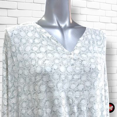 **HOY** Camiseta de manga larga GINA BENOTTI color Blanco y negro Talla 40/42