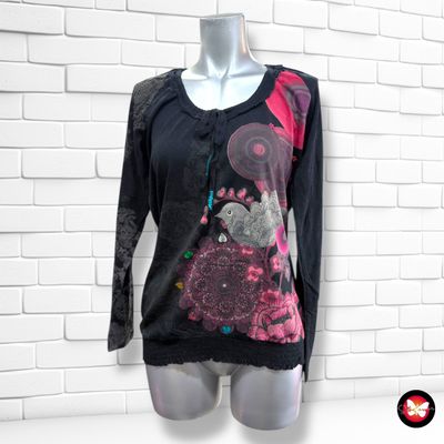 **HOY** Camiseta de manga larga DESIGUAL color Negro y varios Talla M