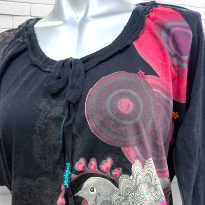 **HOY** Camiseta de manga larga DESIGUAL color Negro y varios Talla M