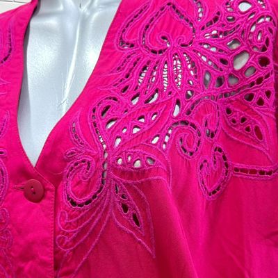 **HOY** Camisa vintage  color Magenta Talla L