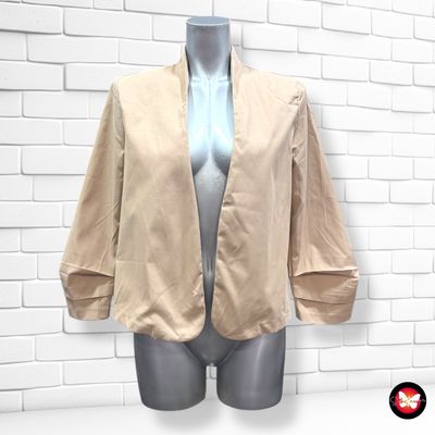 **HOY** Chaqueta torera de ceremonia SHEIN color Beige Talla M