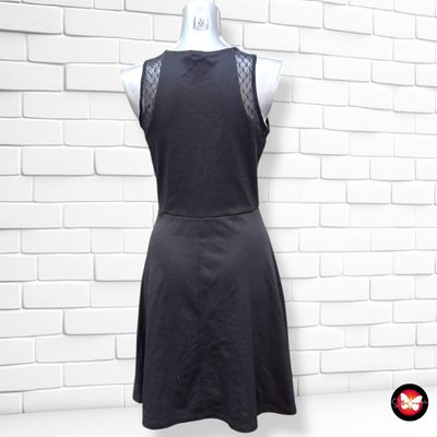 **HOY** Vestido con encaje H&amp;M color Negro Talla S