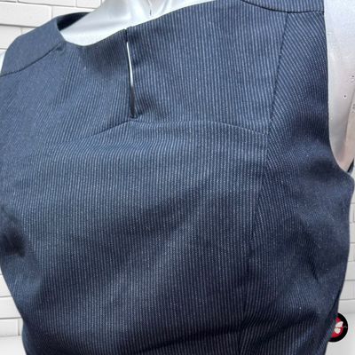 **HOY** Vestido office sin mangas ORSAY color Azul marino Talla XS