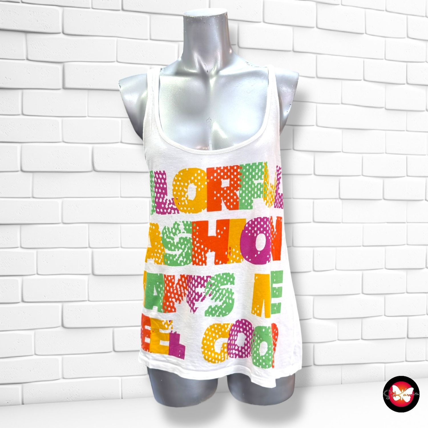 **HOY** Camiseta de tirantes  color Blanco Talla S/M