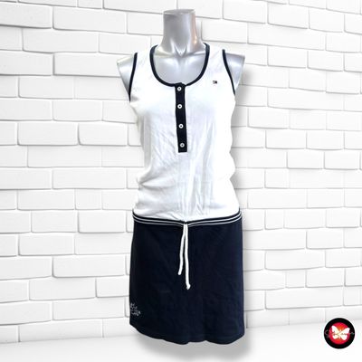 **HOY** Vestido marinero TOMMY HILFIGER color Blanco y azul marino Talla XL