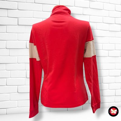 **HOY** Sudadera deportiva F.LLI CAMPAGNOLO color Rojo y beige Talla M
