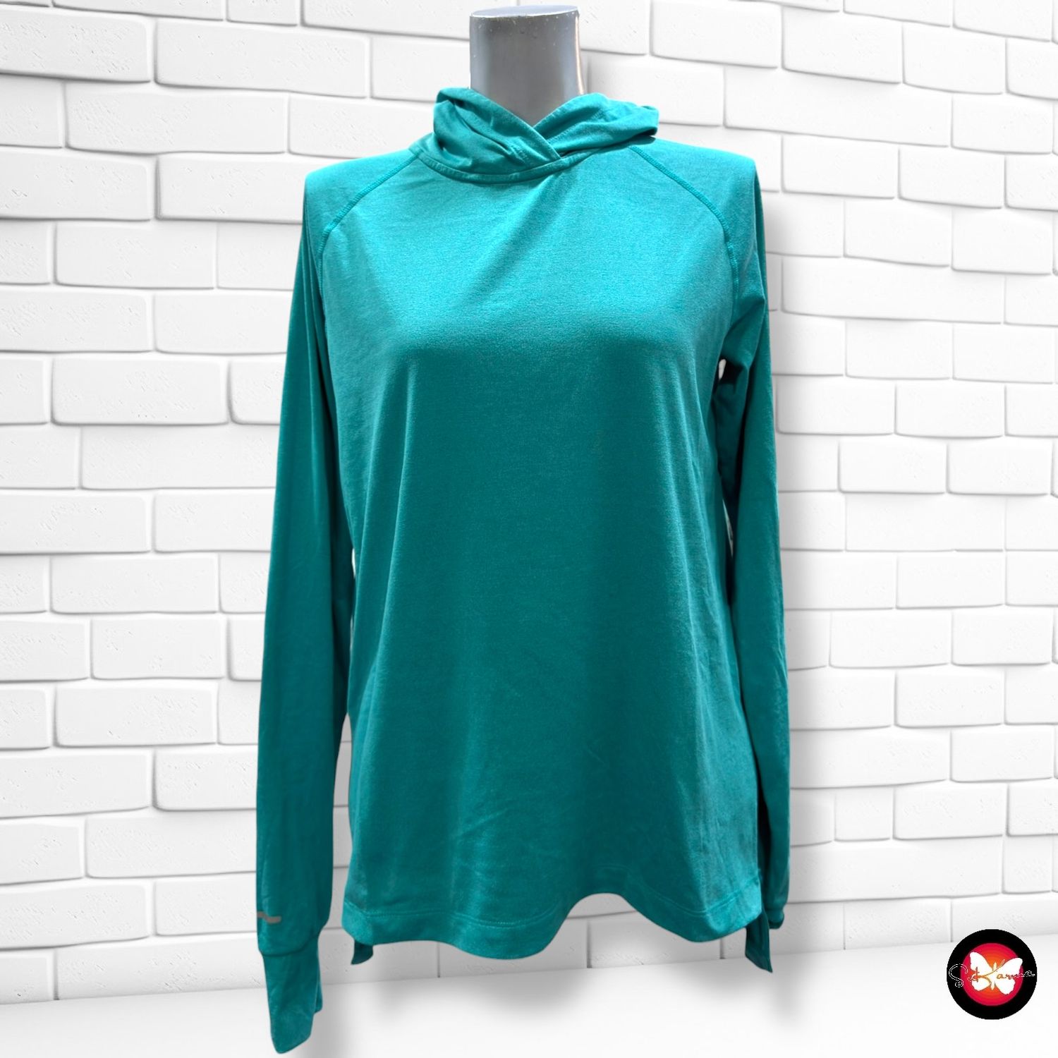 **HOY** Camiseta deportiva de manga larga ASICS color Turquesa Talla S