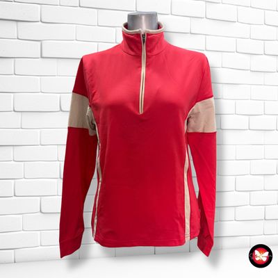 **HOY** Sudadera deportiva F.LLI CAMPAGNOLO color Rojo y beige Talla M