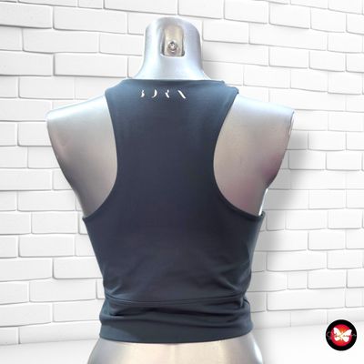 **HOY** Top deportivo  color Azul grisaceo Talla M