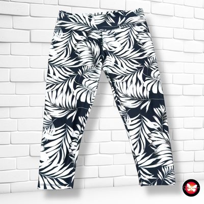 **HOY** Mallas deportivas tobilleras FIT&amp;MORE color Negro y blanco Talla 3XL