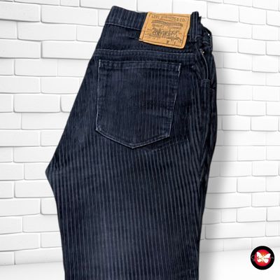 **HOY** Pantalón de pana 630 LEVI’S color Negro Talla S/M
