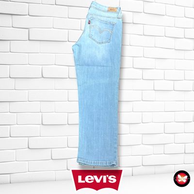 **HOY** Pantalón capri LEVI’S color Azul vaquero Talla S (W26)