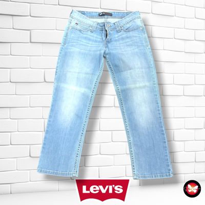 **HOY** Pantalón capri LEVI’S color Azul vaquero Talla S (W26)