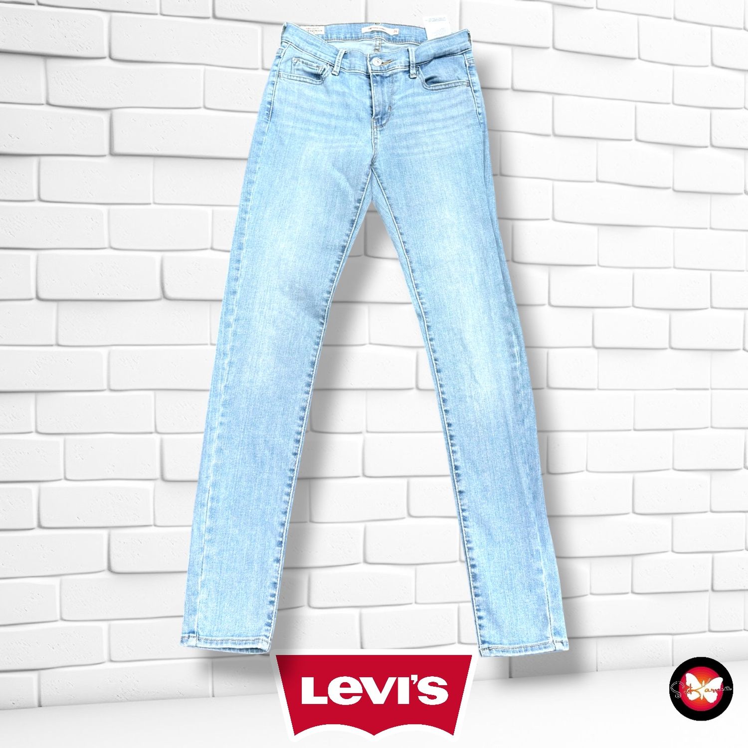 **HOY** Pantalón 710 SUPER SKINNY LEVI’S color Azul vaquero Talla S (W26)