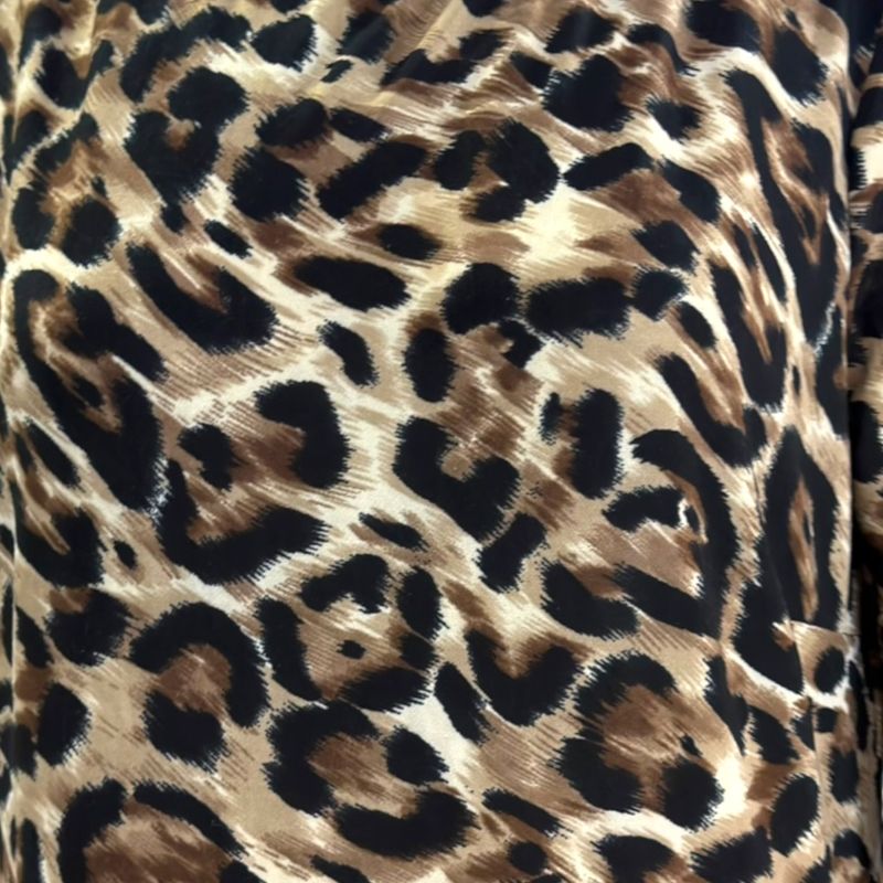 Vestido animal print ATMOSPHERE color Camel y negro Talla 40