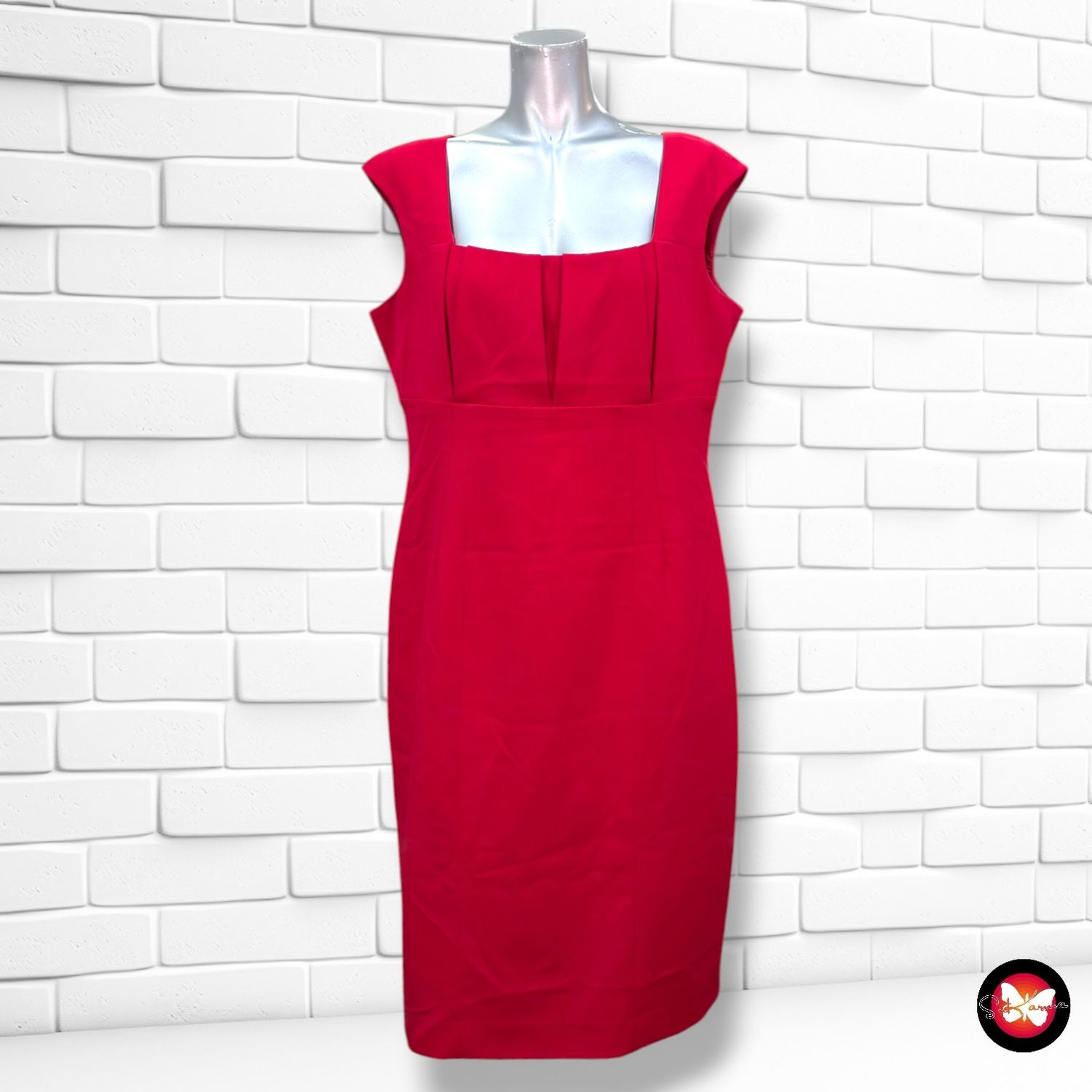 **HOY** Vestido formal CALVIN KLEIN color Rojo Talla L/XL