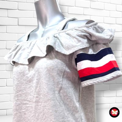 **HOY** Sudadera escote barco TOMMY HILFIGER color Gris Talla 16 años