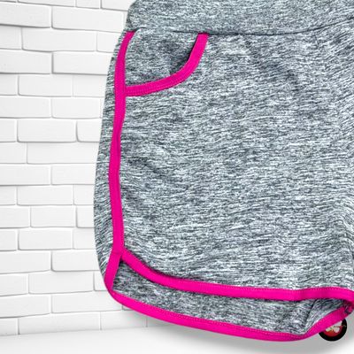 **HOY** Short deportivo  color Gris Talla S/M