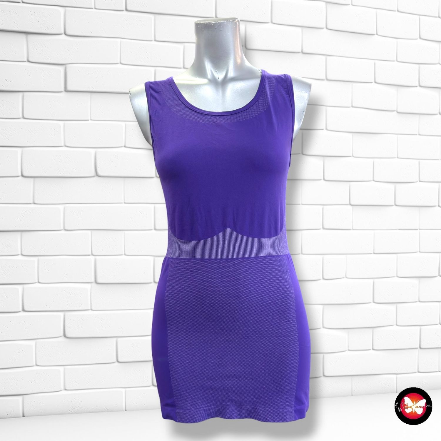 **HOY** Camiseta deportiva de microfibra  color Violeta Talla 40/42